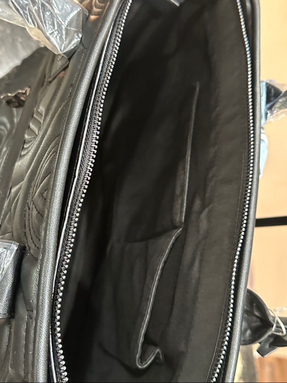 Valentino Orlandi Lg Quilted Tote - Picture 3 of 7
